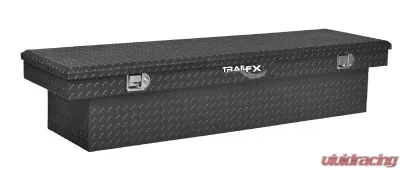 TrailFX Crsovr Std Sgl Lid Dia Tread Matte Black 16 Gauge Alum 72x19.25x13.5 Inch Height - 110723